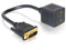 Delock Adapter DVI-D Dual Link - 2x HDMI splitter - Zwart