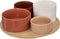 Tapasschaal alicante / aperitiefset bamboe / Dia 33 cm