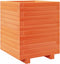 vidaXL - Plantenbak - 40x40x49,5 - cm - massief - grenenhout - wasbruin