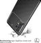 iMoshion Hoesje Geschikt voor Samsung Galaxy A53 Hoesje Siliconen - iMoshion Carbon Softcase Backcover - Zwart