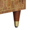 vidaXL - Wastafelkast - 62x33x58 - cm - massief - mangohout