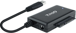 TooQ USB 3.0 - USB-A naar SATA-adapter - Dockingstation voor 2,5" en 3,5" - Zwart
