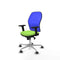 Piqueras y Crespo 2D086G0 - Bureaustoel - Verstelbare hoogte met armleuning - Pistache