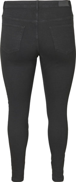 VMLORA HW SS BL JEANS - K GA CURVE - Skinny fit hoge taille - XXL (54)