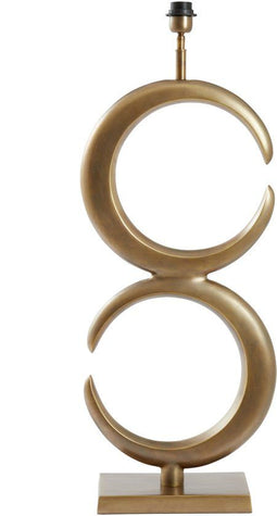 Light & Living Lune - Tafellamp 86cm hoog - Antiek Brons