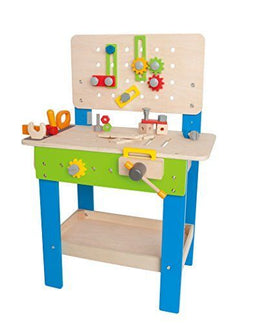 Hape Werkbank Set - 32-delig - Professionele uitstraling - Geschikt vanaf 3 jaar