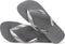 Havaianas TOP TIRAS - Slippers - Rubber zool - Grijs (35/36)