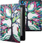 Lunso Geschikt voor Kobo Aura Edition 2 hoes (6 inch) - sleepcover - Kleurrijke Boom