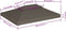 vidaXL - Prieeldak - 2-laags - 4x3m - 310 - g/m² - taupe