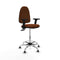 Piqueras y Crespo B2D05RT - Bureaustoel - Hoogteverstelbaar met armleuning - Bruin