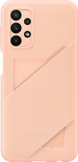 Samsung Galaxy A23 5G - Back Cover - TPU - Ruimte voor 1 pasje - Oranje