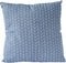 Sierkussen decoratie kussen Chain 45 x 45 cm blauw wit
