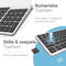 Trendfield Draadloos Toetsenbord - Bluetooth Keyboard - Stille Toetsen - Oplaadbaar - Qwerty - Space