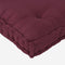 vidaXL - Pallet - Sofa - Kussen - met - Rugsteun - Rood - Stof