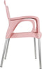 Bella terrasstoel roze