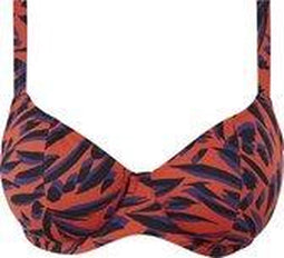 Freya Tiger Bay - Plunge Bikini Top - Diep decolleté - Rood