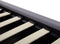 BATILLY - Bed met opbergruimte - Grijs - 160 x 200 cm - Fluweel