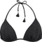 Barts Bathers Triangle - Bikini top - Panterprint - Zwart - Maat 34