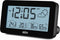 Braun BC13BP-DCF - Weerstation - LCD-scherm - Achtergrondverlichtingsfunctie - Vochtigheid - Weergegevens - Weervoorspelling - Radiogestuurde functie - 12/24 uur modus - Wekkerfunctie - Snooze - Zwart