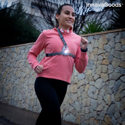 Veiligheidsharnas met Led-verlichting Safelt InnovaGoods