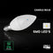 V-TAC VT-268 - LED-kaarslamp - E14-fitting - 6,5 W - 600 lumen - 4000 K - Wit