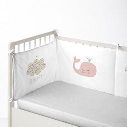 Bedomrander bumper wieg ledikant kinderbed (60x60x60+40)