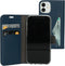 Mobiparts iPhone 12 Mini - Classic Wallet Case - Ruimte voor pasjes - Blauw