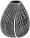 Vaas Wit Zwart Polyresin 17,5 x 17,5 x 20,5 cm