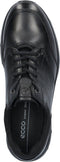 ECCO IRVING - Lage sneakers - Leer en textiel - Zwart - Maat 40