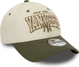 New Era - New York Yankees White Crown Ivory 9FORTY Adjustable Cap