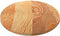 vidaXL - Tafelblad - 120x60x2 - cm - ovaal - massief - eikenhout - lichtbruin