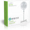 Nedis FNST10CWT40 - Staande ventilator - 3 snelheden en zwenkfunctie - Wit