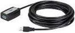 Aten USB 3.0 A Male naar USB 3.0 A Female - 5 m - 5 Gbps - Zwart