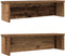 vidaXL - Keukenrekken - stapelbaar - 2 - st - 60x15x16 - cm - oud - houtkleurig
