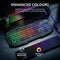 Trust GXT 830-RW Avonn - Gaming Toetsenbord - Rainbow Wave-verlichting - QWERTY ISO