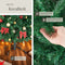 tectake® Kunstkerstboom Dasher - Dichte Kunstkerstboom met Flexibele Takken - 230 cm Groen