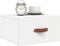 vidaXL - Nachtkastje - wandgemonteerd - 35x35x20 - cm - wit