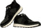 Björn Borg H100 Mid Cas M - Sneakers heren - Vetersluiting - Zwart