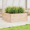 vidaXL - Plantenbak - 110x110x46 - cm - massief - grenenhout