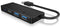 Icy Box IB-HUB1423CR-U3 - USB 3.0 HUB met 2x USB-A en 1x USB-C - Zwart
