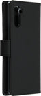 Accezz Hoesje Geschikt voor Samsung Galaxy Note 10 Hoesje Met Pasjeshouder - Accezz Wallet Softcase Bookcase - Zwart