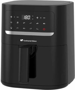 CONTINENTAL EDISON Olievrije heteluchtfriteuse - FRSH1400B - 4,5 L - Zwart - 1400W