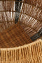 Mica Decorations Liliano Mand - Set van 2 - H48 x Ø50 cm - Jute - Donkergroen (2 stuks)