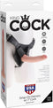 King Cock Strap-On met 6 Inch Dildo Voorbinddildo - beige