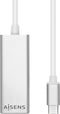 USB to Ethernet Adapter Aisens Conversor USB 3.1 Gen1 A USB C A Ethernet Gigabit 10/100/1000 Mbps, 15cm USB 3.1