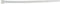 Hofftech Tie Ribs - Kabelbinders - UV-bestendig - Wit (100 stuks)