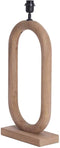 Light & Living Paceco - Tafellamp - Houten lampvoet - Bruin - 30x12x59cm
