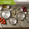HI NATURE™ Koekenpannenset - 3-Delig - RVS - Ø 20/24/28 cm - Anti-aanbaklaag - Inductie & Alle Warmtebronnen (set van 3)