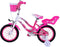 Volare Lovely Kinderfiets - Meisjes - 14 inch - Roze Wit
