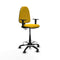 Piqueras y Crespo B1D01RP - Bureaustoel - Verstelbare hoogte met armleuning - Geel